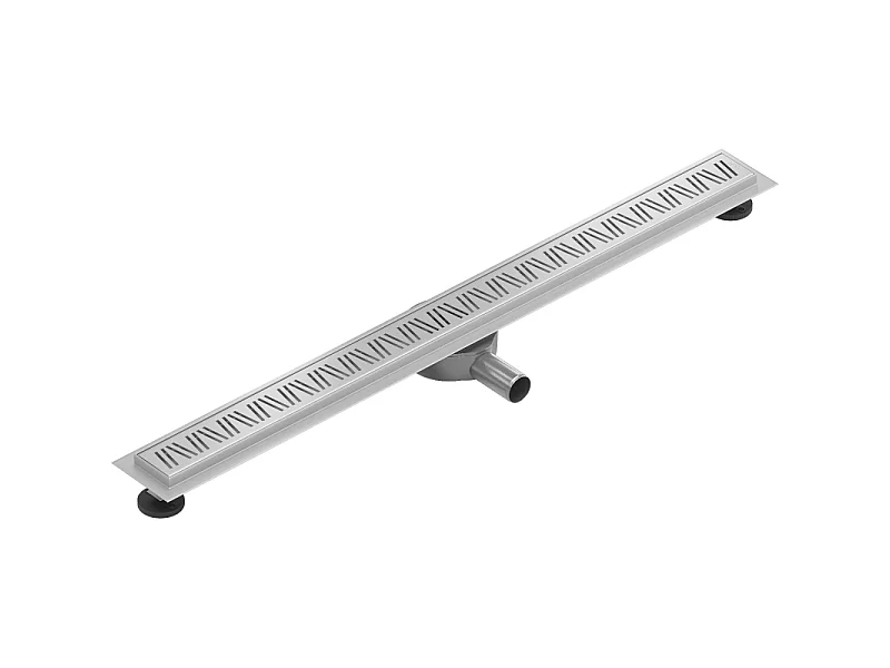 Mexen Flat 360° M22 Linear Drain Rotatable 90 cm, Inox - 1029090-40