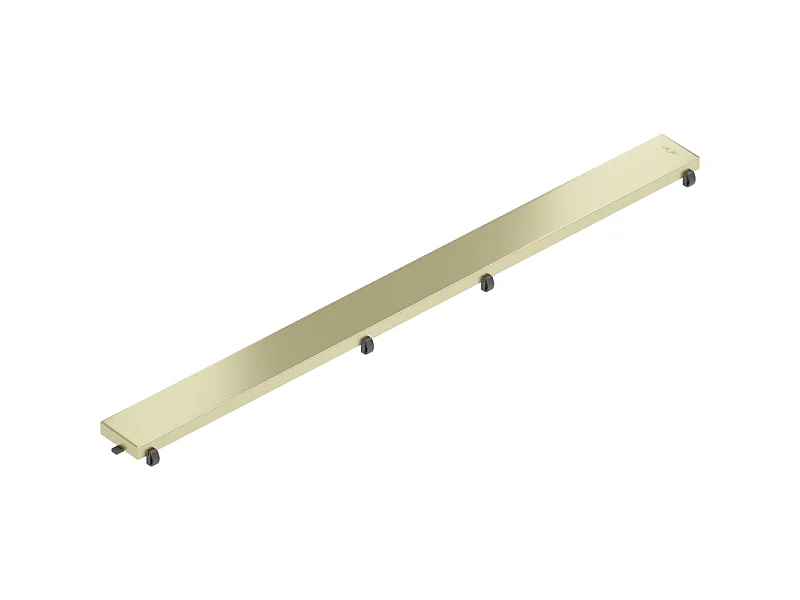 Mexen Flat M13 cubierta 2 en 1 para desagüe lineal 50 cm, oro cepillado - 1A19050
