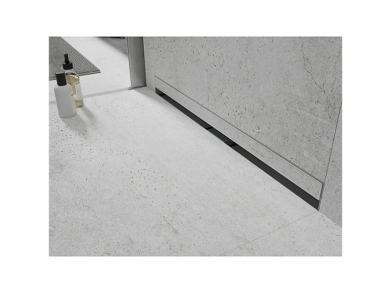 Mexen Flat Wall Linear Wall Drain 2-in-1 70 cm, White - 1230070