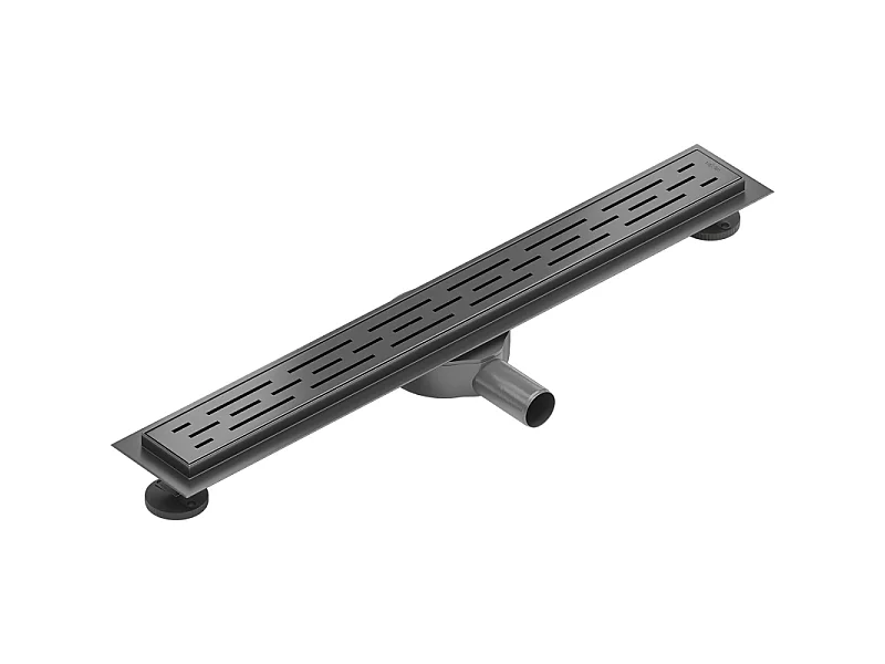 Mexen Flat 360° M01 60 cm Rotatable Linear Drain, Brushed Gun Gray - 1E20060-40