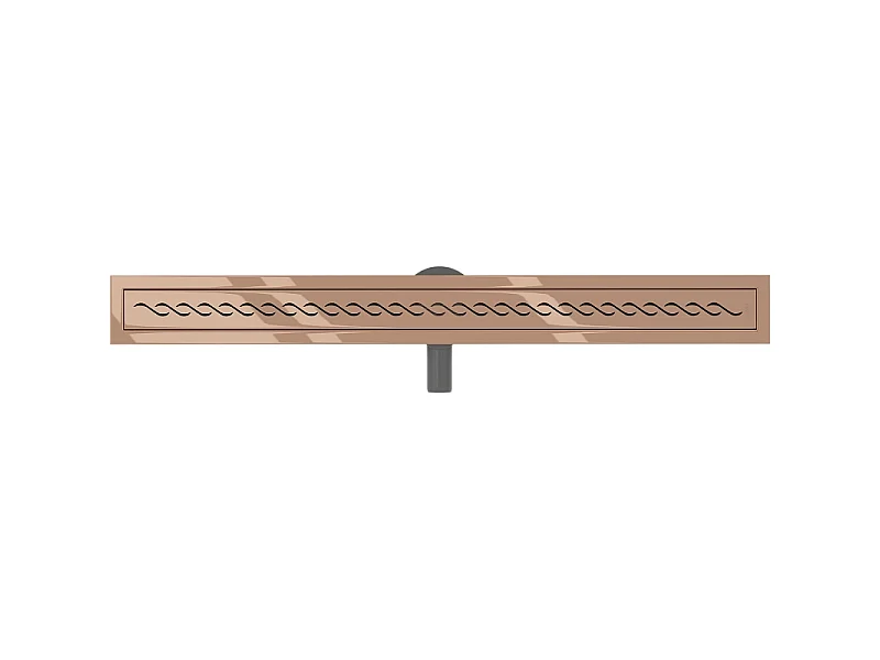 Mexen Flat 360° M18 Linear Drain Rotatable 90 cm, Rose Gold - 1623090-40