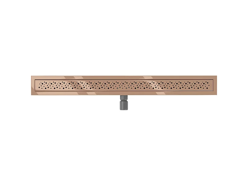 Mexen Flat M12 lineare Abflüssung 80 cm, Roségold - 1621080-15