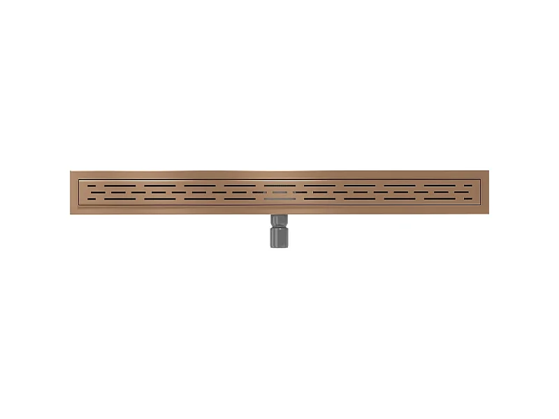 Mexen Flat M01 lineaire afvoer 90 cm, geborsteld koper - 1C20090-15