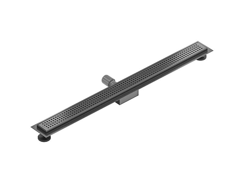 Mexen Flat M08 lineaire afvoer 100 cm, geborsteld geweergrijs - 1E25100-15