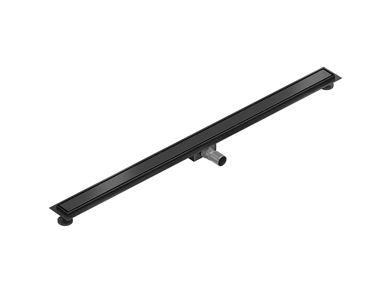 Mexen Flat M13 Linear Drain 2in1 150 cm, Black - 1710150