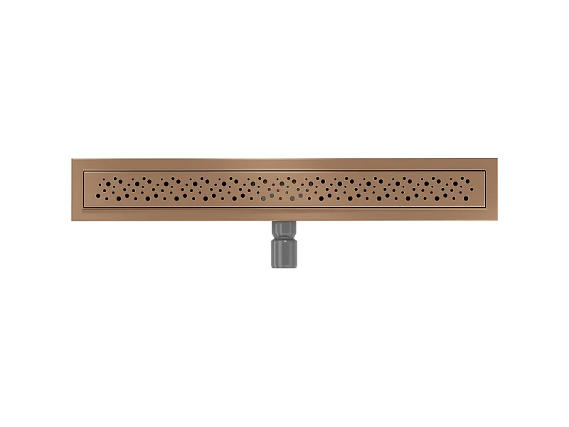 Mexen Flat M12 lineaire afvoer 70 cm, geborsteld koper - 1C21070-15