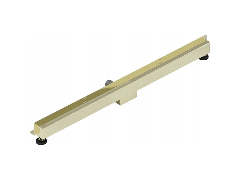 Mexen Flat Wall 2-in-1 Wall Linear Drain 110 cm, Gold - 1530110