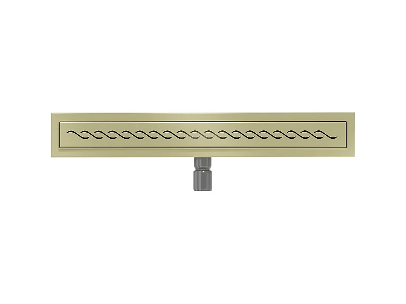 Mexen Flat M18 lijnafvoer 60 cm, goud geborsteld - 1A23060-15