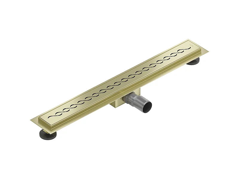 Mexen Flat M18 lijnafvoer 60 cm, goud geborsteld - 1A23060-15