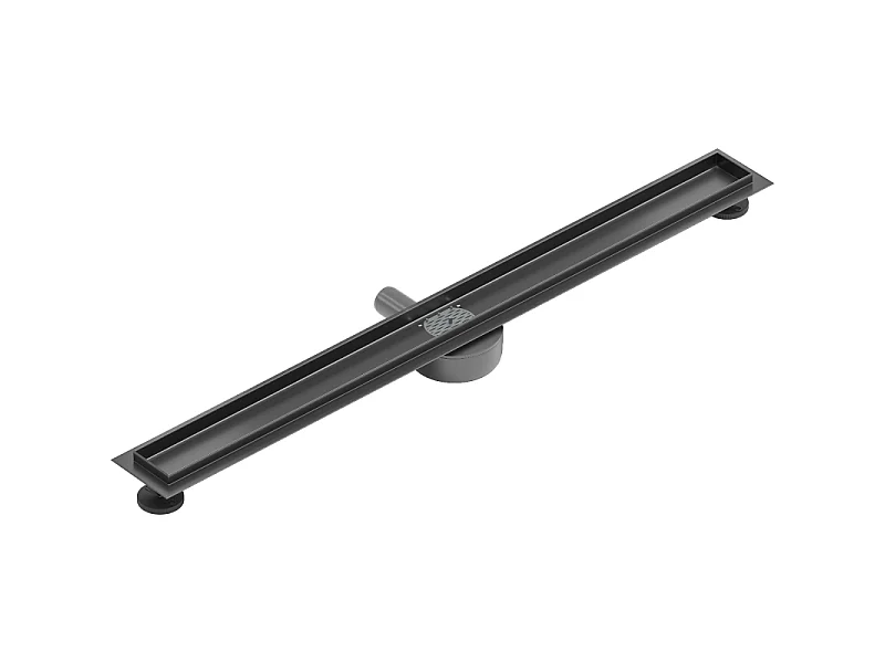 Mexen Flat 360° draingoot behuizing draaibaar 80 cm, geborsteld gun gray - 1E40080