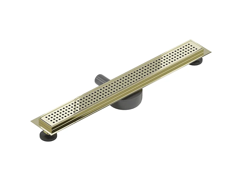 Mexen Flat 360° M08 draaibare lineaire afvoer 60 cm, goud - 1525060-40