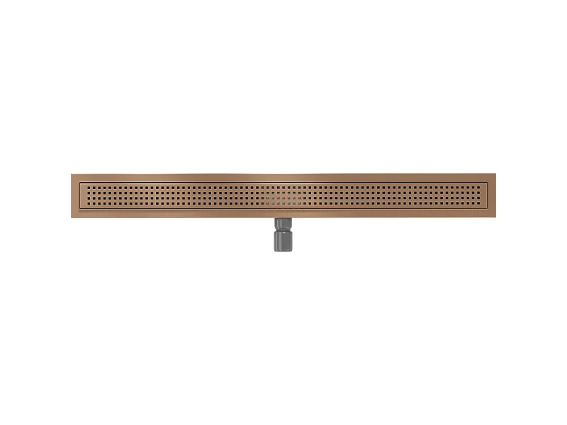 Mexen Flat M08 lineaire afvoer 100 cm, geborsteld koper - 1C25100-15