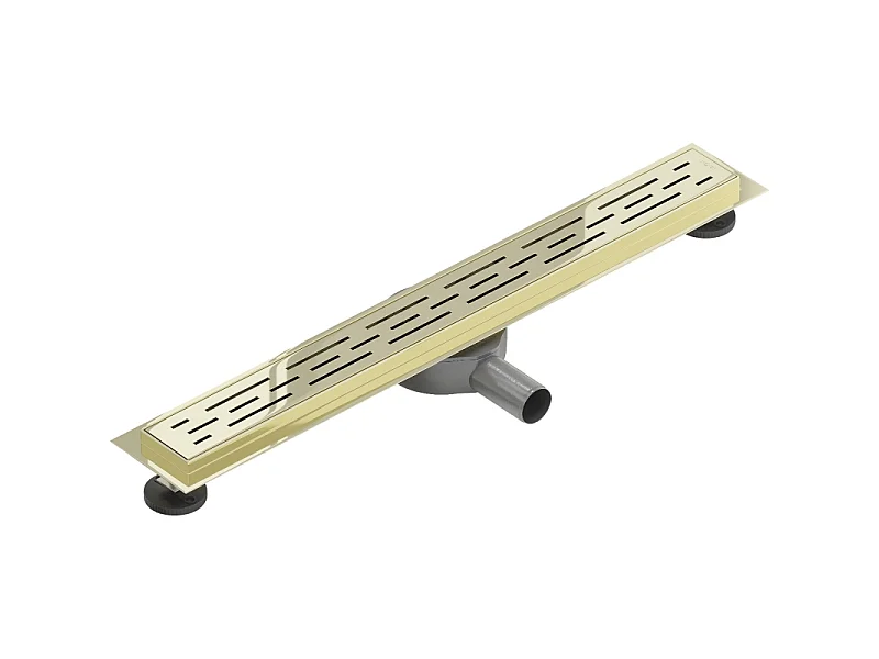 Mexen Flat 360° M01 Drehbarer Linearablauf 70 cm, gold - 1520070-40