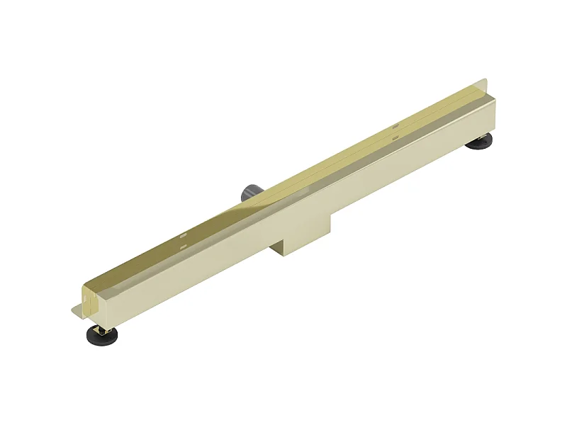 Mexen Flat Wall linear wall drain 2-in-1 100 cm, gold - 1530100