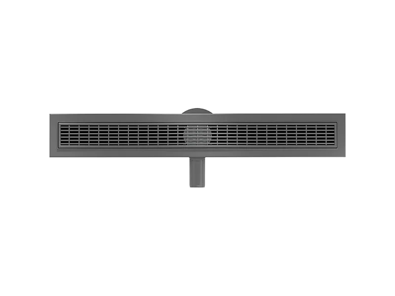 Mexen Flat 360° M33 roterende linjeafløb 70 cm, gun gray børstet - 1E33070-40