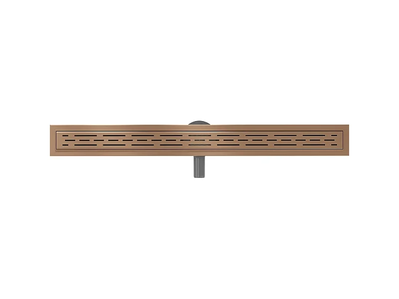 Mexen Flat 360° M01 drain linéaire pivotant 80 cm, cuivre brossé - 1C20080-40