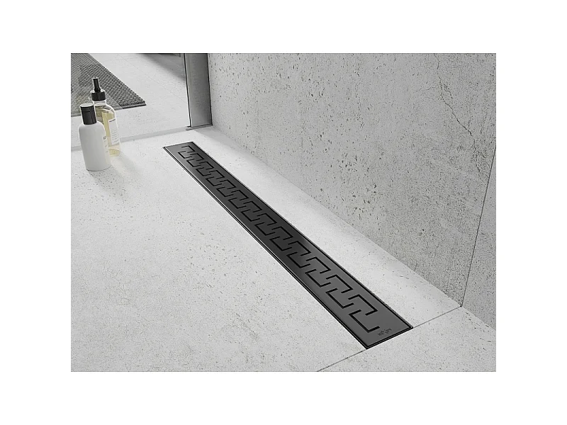 Mexen Flat M15 lineaire afvoer 100 cm, zwart - 1724100-15
