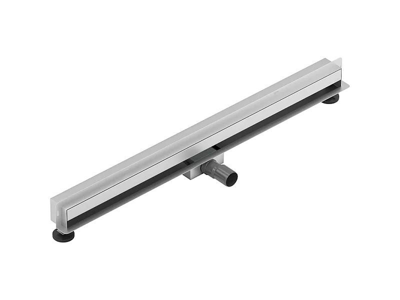 Mexen Flat Wall 2in1 linear wall drain 90 cm, Chrome - 1030090