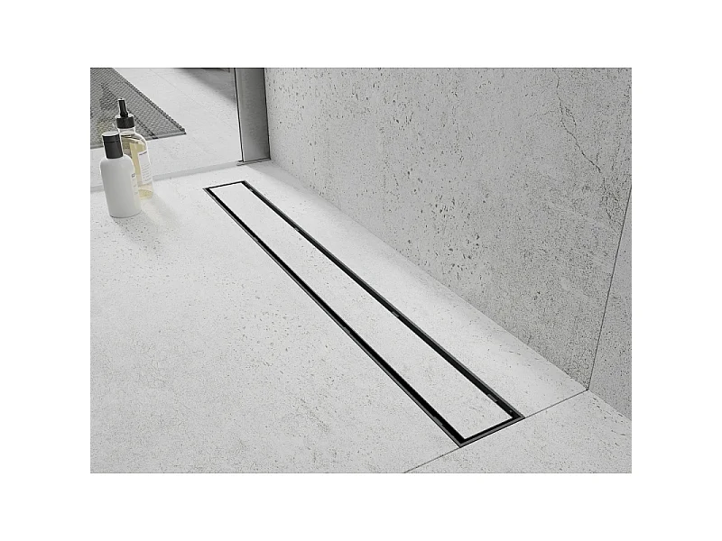 Mexen Flat ABS linear drain 2-in-1 90 cm, stainless steel- 1069090