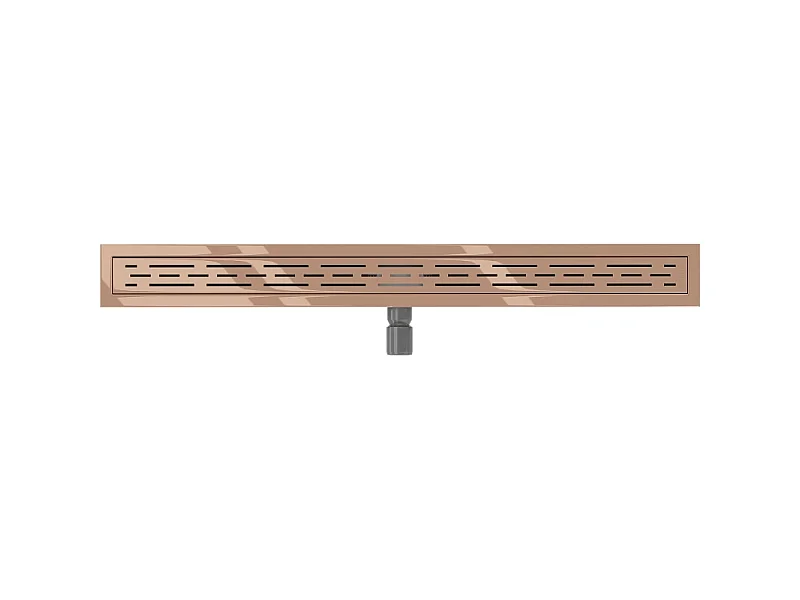 Mexen Flat M01 lineaire afvoer 80 cm, rosegoud - 1620080-15