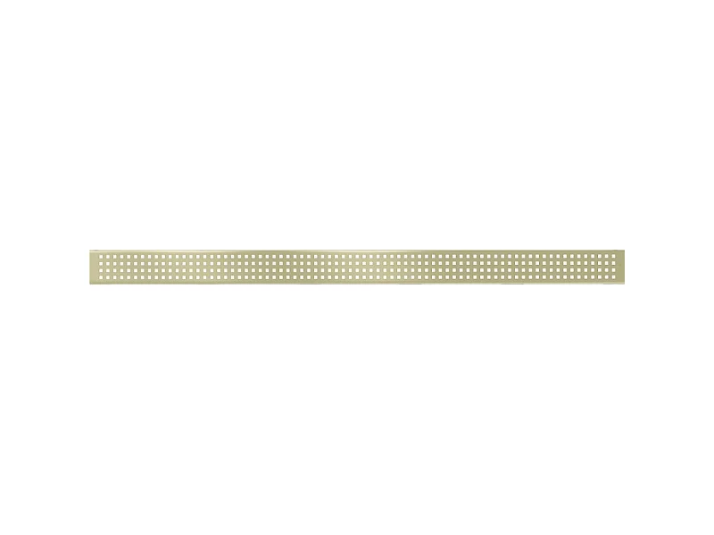 Mexen Flat M08 cache pour drain linéaire 100 cm, or brossé - 1A25100