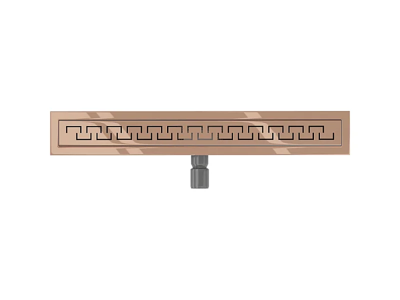 Mexen Flat M15 lineaire afvoer 60 cm, roze goud - 1624060-15