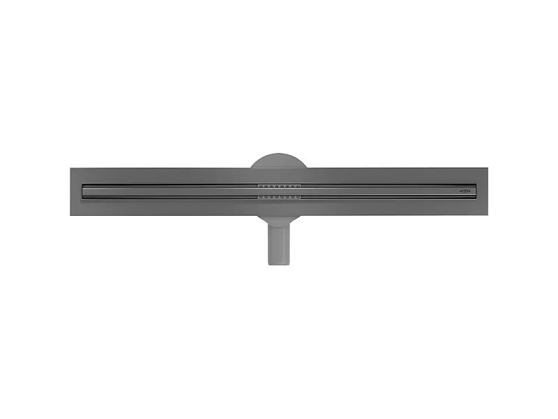 Mexen Flat 360° Slim desagüe lineal giratorio 70 cm, gris arma cepillado - 1E41070