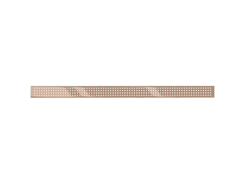 Mexen Flat M08 cache pour caniveau de douche 80 cm, or rose - 1625080