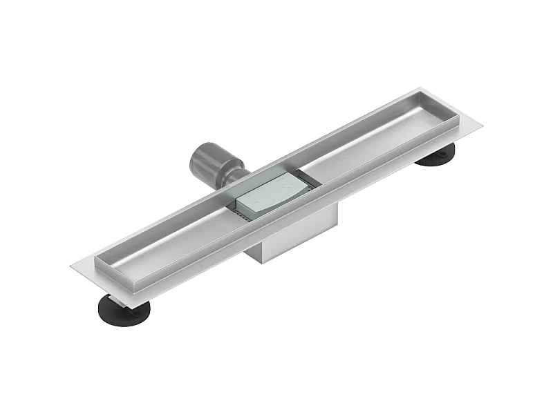 Mexen Flat corps pour caniveau de sol 50 cm, inox - 1015050