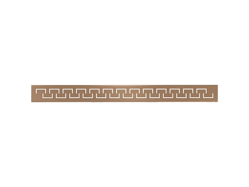 Mexen Flat M15 couvercle pour drain linéaire 70 cm, cuivre brossé - 1C24070