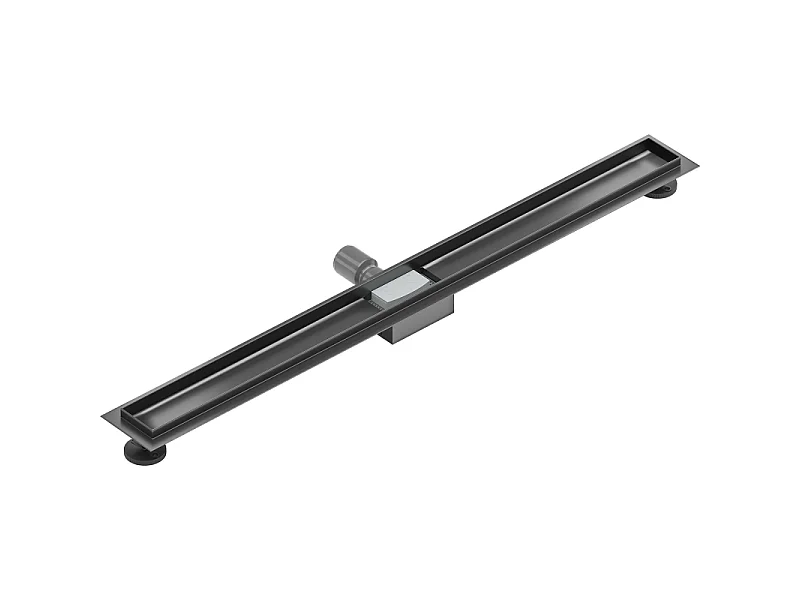 Mexen Flat corpo para escoamento linear 90 cm, cinza arma escovado - 1E15090