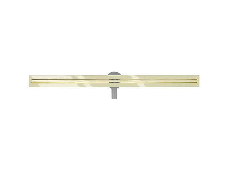 Mexen Flat 360° Slim draaibare lineaire afvoer 150 cm, goud - 1541150