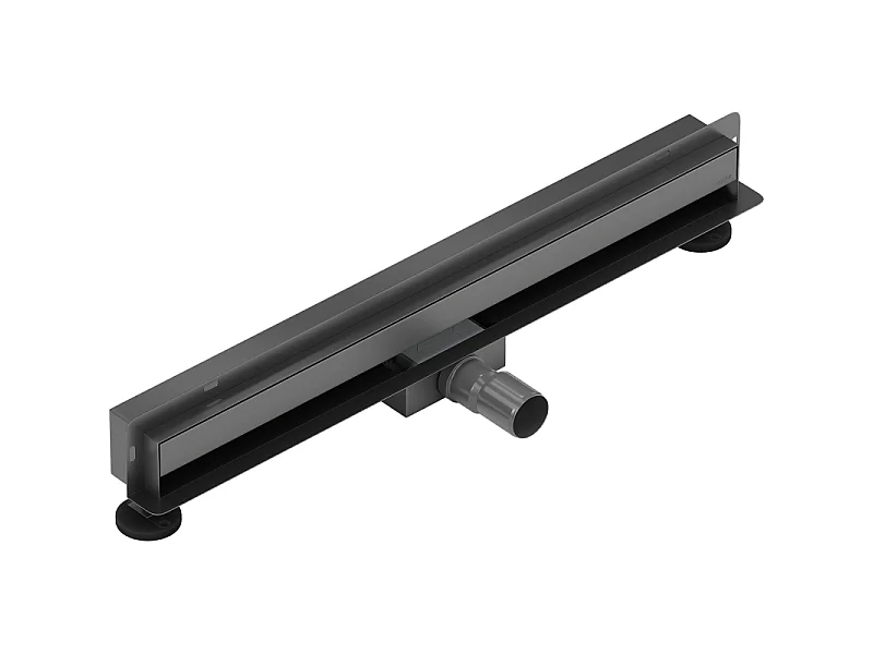 Mexen Flat Wall linear wall drain 2-in-1 60 cm, gun gray brushed - 1E30060