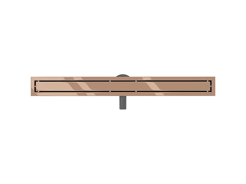 Mexen Flat 360° M13 Rotatable Linear Drain 2-in-1 90 cm, Rose Gold - 1610090-40