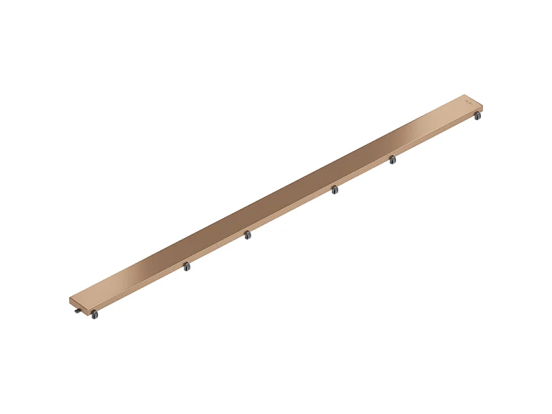 Mexen Flat M13 afdekking 2-in-1 voor lijnafvoer 100 cm, geborsteld koper - 1C19100