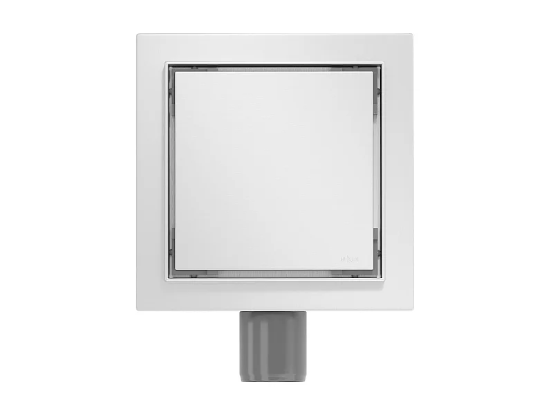 Mexen Flat-Q M13 siphon de sol carré 15 x 15 cm, inox - 1010015