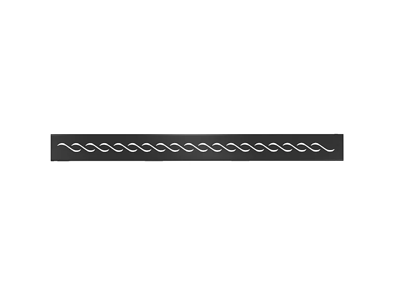 Mexen Flat M18 cache pour drain linéaire 60 cm, noir - 1723060