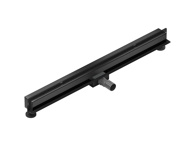 Mexen Flat Wall wall linear drain 2in1 80 cm, black - 1730080