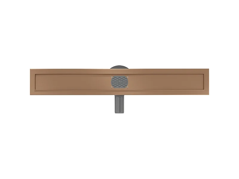Mexen Flat 360° korpus do odpływu liniowego obrotowy 70 cm, miedź szczotkowana - 1C40070