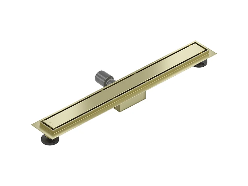Mexen Flat M13 Linear Drain 2-in-1 70 cm, Brushed Gold - 1A10070-15