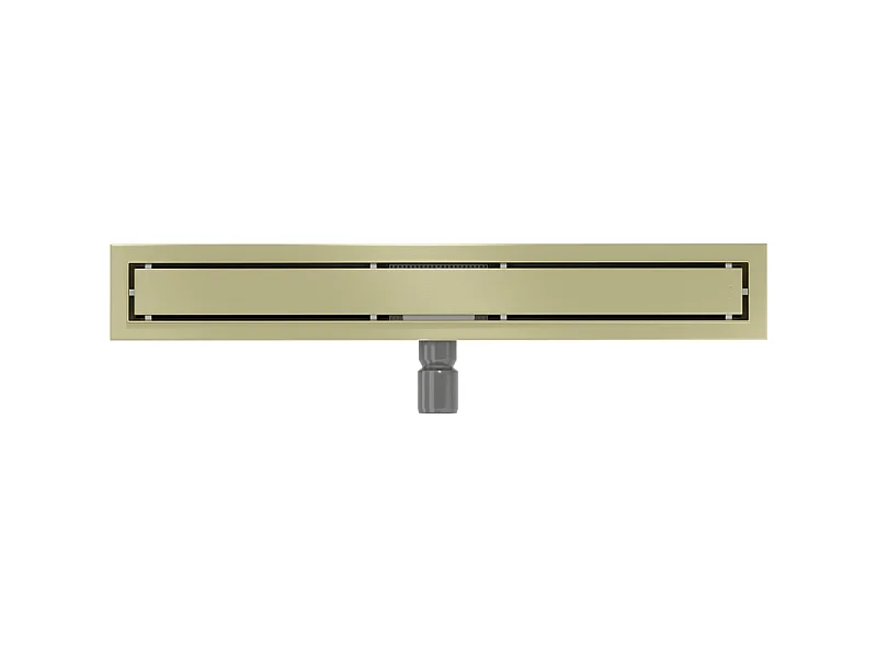 Mexen Flat M13 Linear Drain 2-in-1 70 cm, Brushed Gold - 1A10070-15