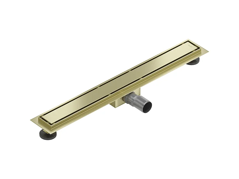 Mexen Flat M13 Linear Drain 2-in-1 70 cm, Brushed Gold - 1A10070-15