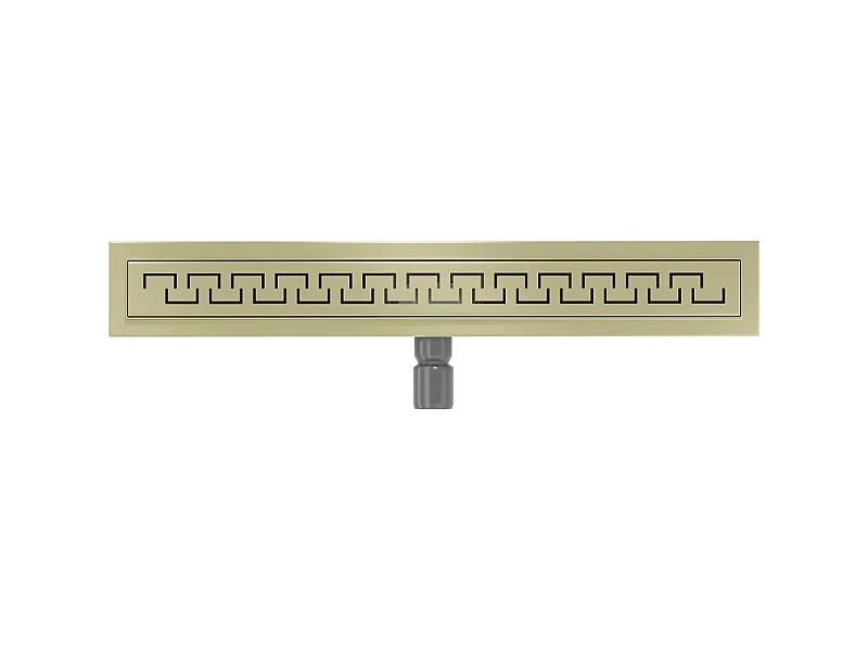Mexen Flat M15 Linienablauf 50 cm, gebürstetes Gold - 1A24050-15