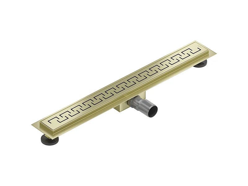 Mexen Flat M15 Linienablauf 50 cm, gebürstetes Gold - 1A24050-15