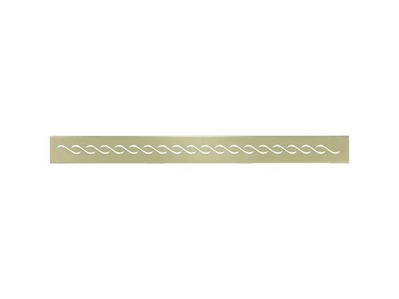 Mexen Flat M18 Abdeckung für Linienablauf 50 cm, gebürstetes Gold - 1A23050