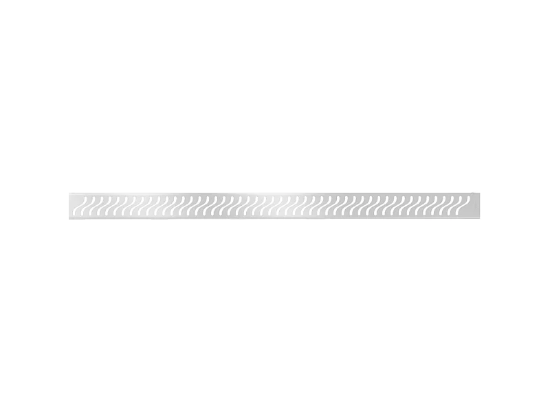 Mexen Flat Cache M09 pour drain linéaire 100 cm, inox - 1028100