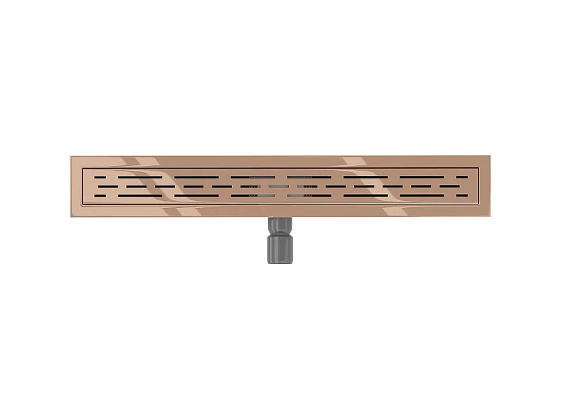 Mexen Flat M01 lijnafvoer 70 cm, roze goud - 1620070-15