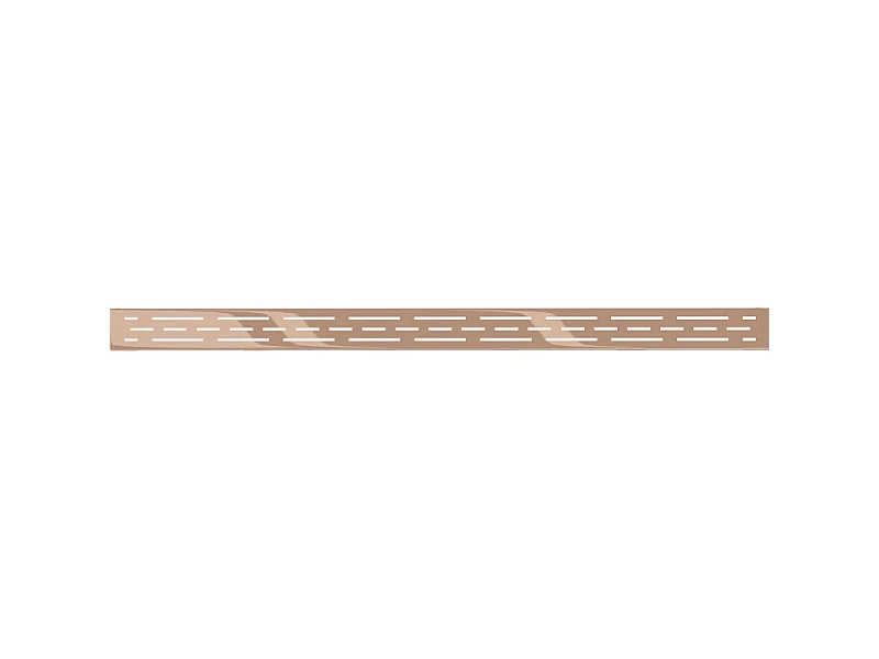 Mexen Flat M01 cache pour drain linéaire 100 cm, or rose - 1620100