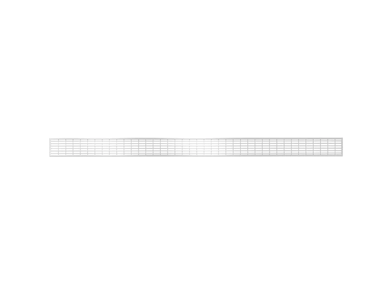 Mexen Flat M33 afdekking voor lijnafvoer 100 cm, inox - 1033100
