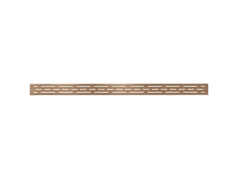 Mexen Flat M01 cover for linear drain 80 cm, brushed copper - 1C20080